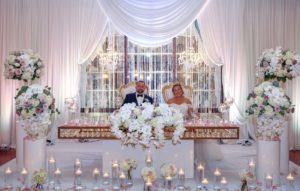 Southampton Reception- Dais Bride Groom