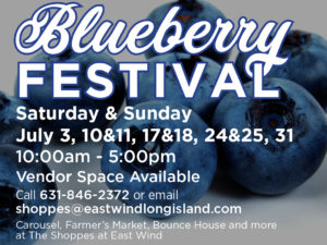 Blueberry Festival vendor Graphic