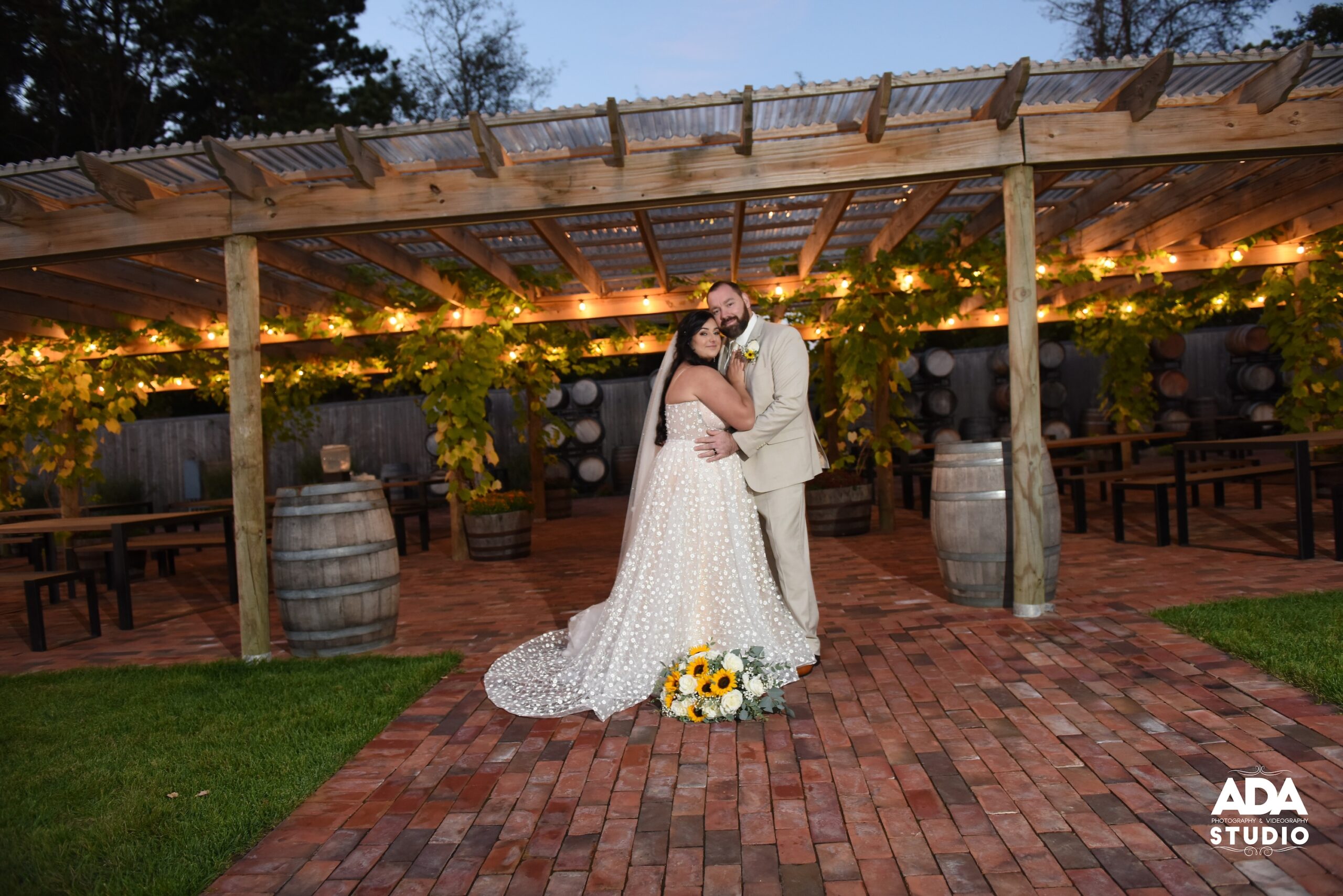 couple under gazebo at Vineyard lights on DSC_9886 LR