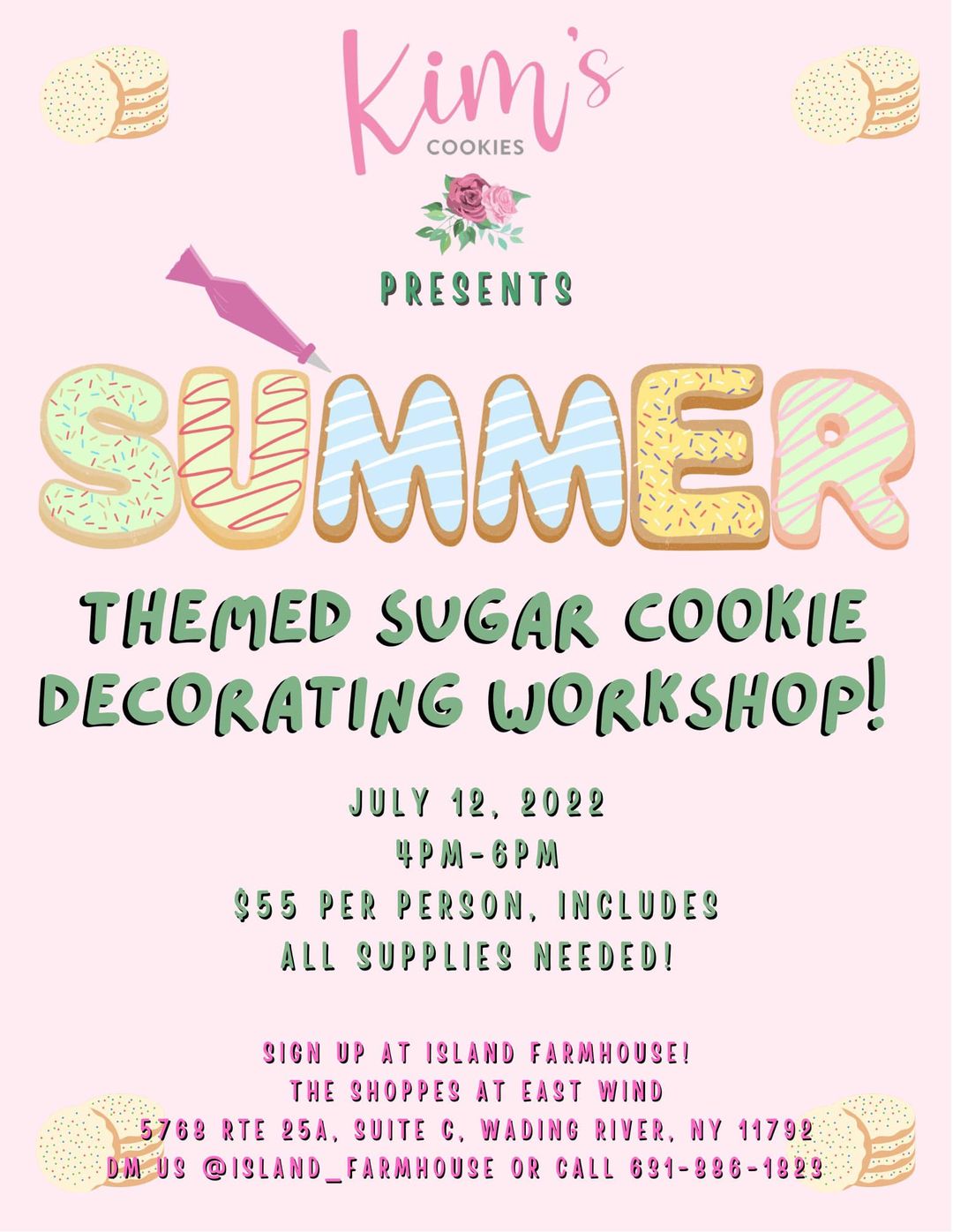 Sugar Cookie Decorating Workshop at The Shoppes