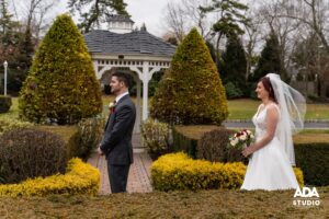 Northampton - Bride and Groom Outdoors reveal