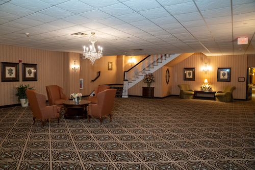 East Wind Inn Lower lobby