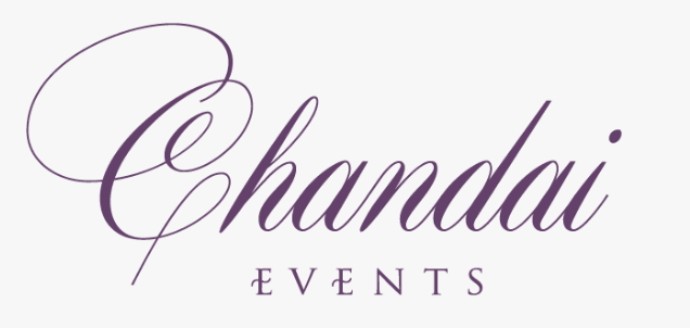 Chandai Events logo design in elegant script