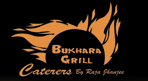 Bukhara Grill Caterers logo design.