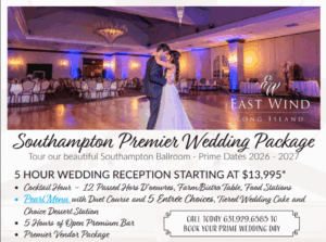 Wedding celebration at East Wind ballroom