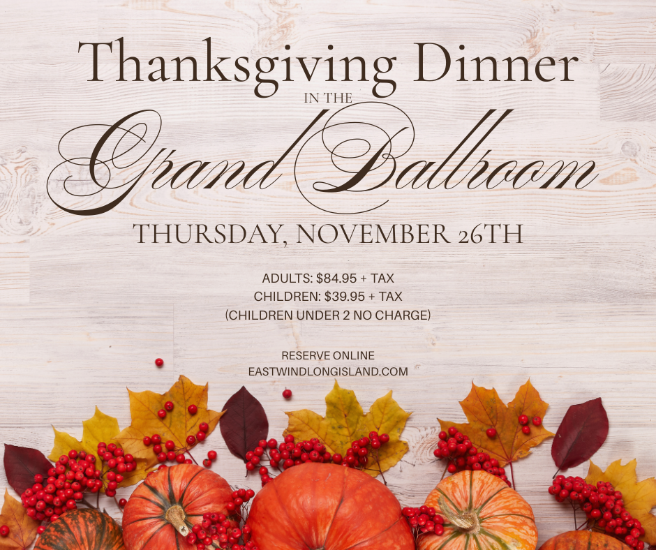 Thanksgiving Dinner Event Advertisement