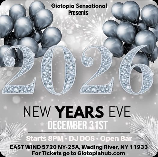 New Year's Eve 2026 Celebration Invite