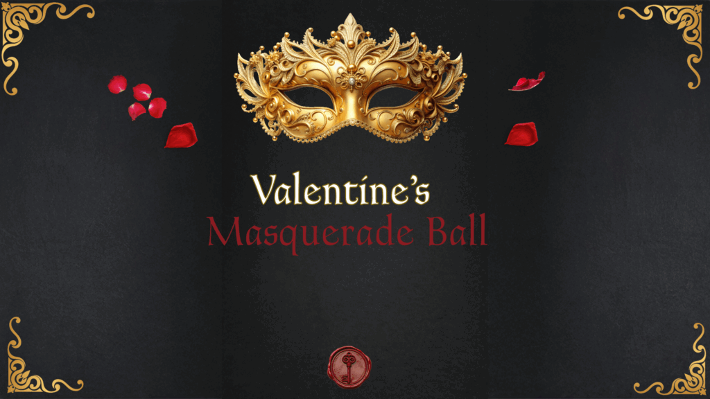 Valentine's Masquerade Ball Invitation