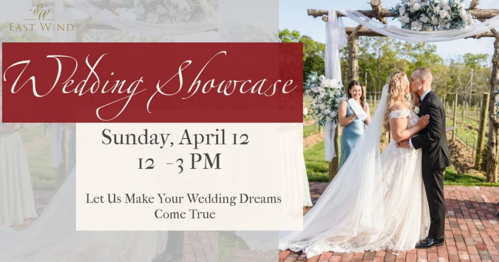 Elegant Wedding Showcase Event Announcement