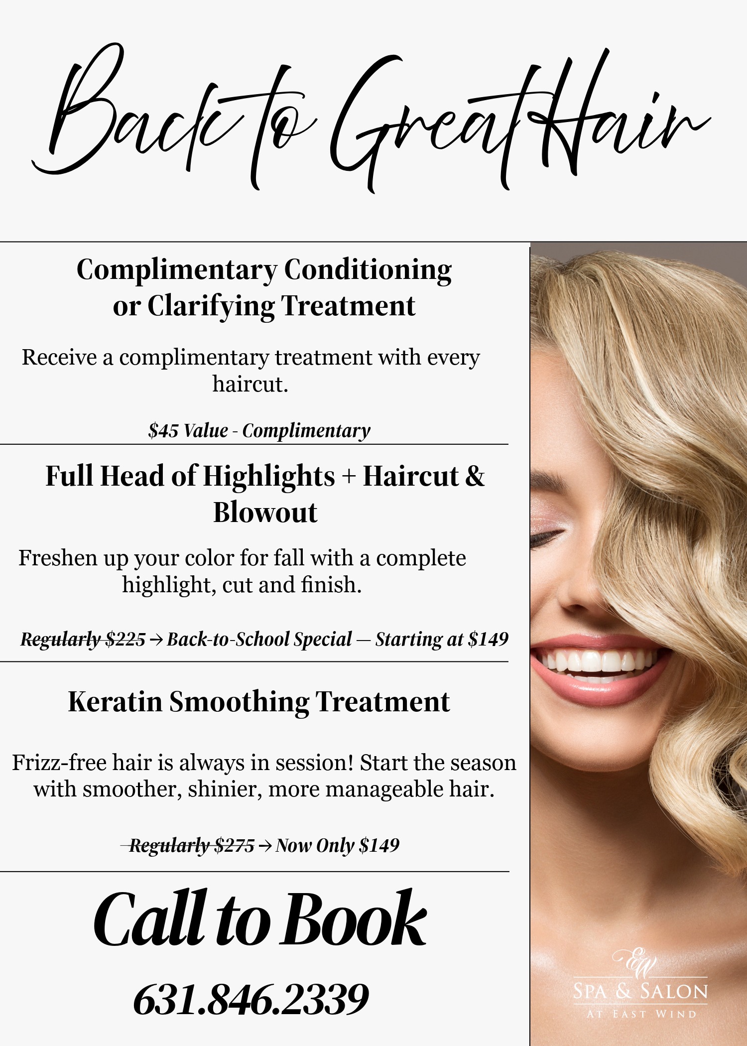 Salon Hair Treatment Offers